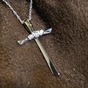 Silver Cross Necklace